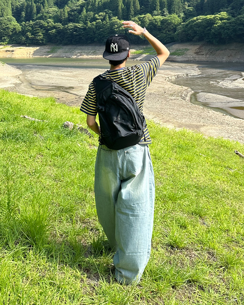 ミサキのデニムパンツ セール】ヴィンテージライクセミワイドデニム（デニムパンツ
