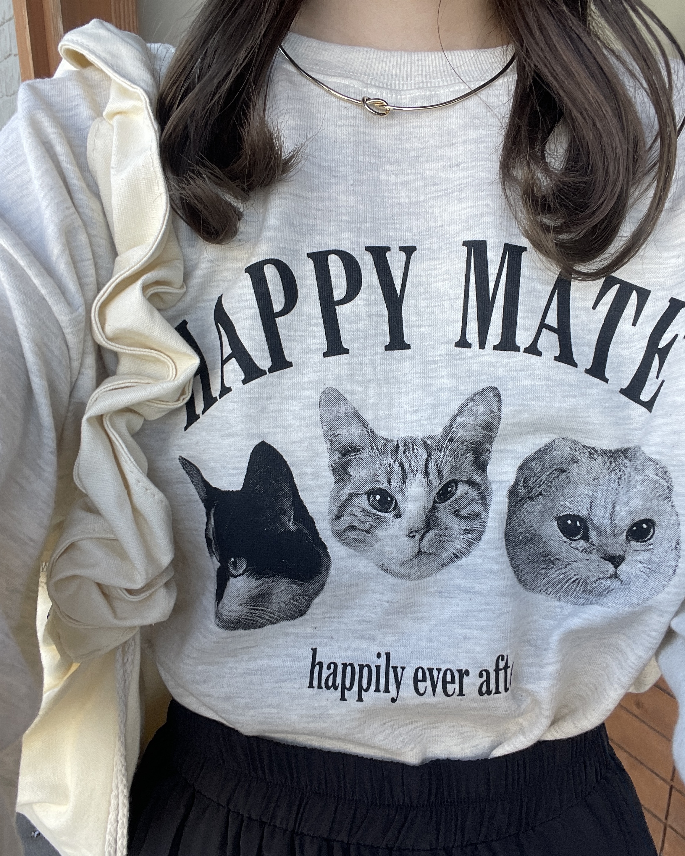 bless n° 30 ハトメスウェット レア HAPPY MATEスウェット