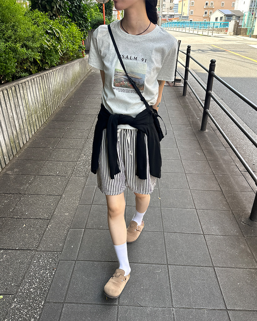 【関税込】 半袖Tシャツ - ナチュラル ナチュラルプリント半袖Tシャツ | ファッション通販サイト NUGU