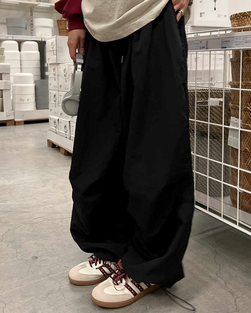 ナイロンパラシュートイージーパンツ | ファッション通販サイト NUGU