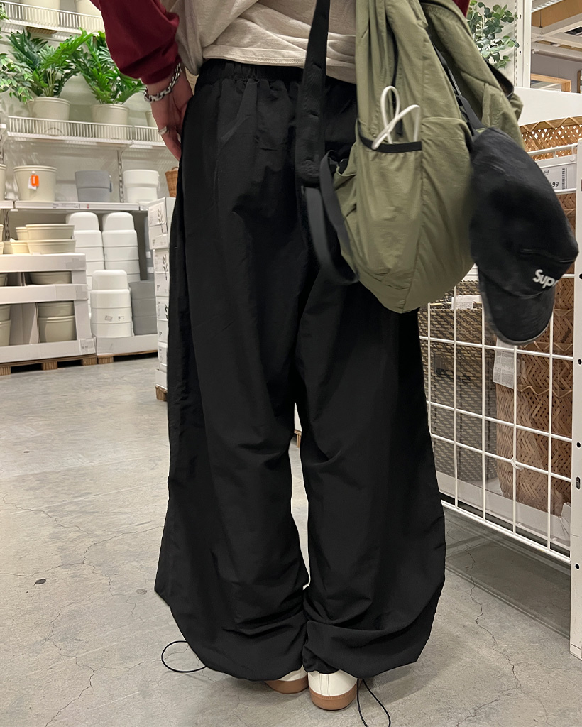 ナイロンパラシュートイージーパンツ | ファッション通販サイト NUGU