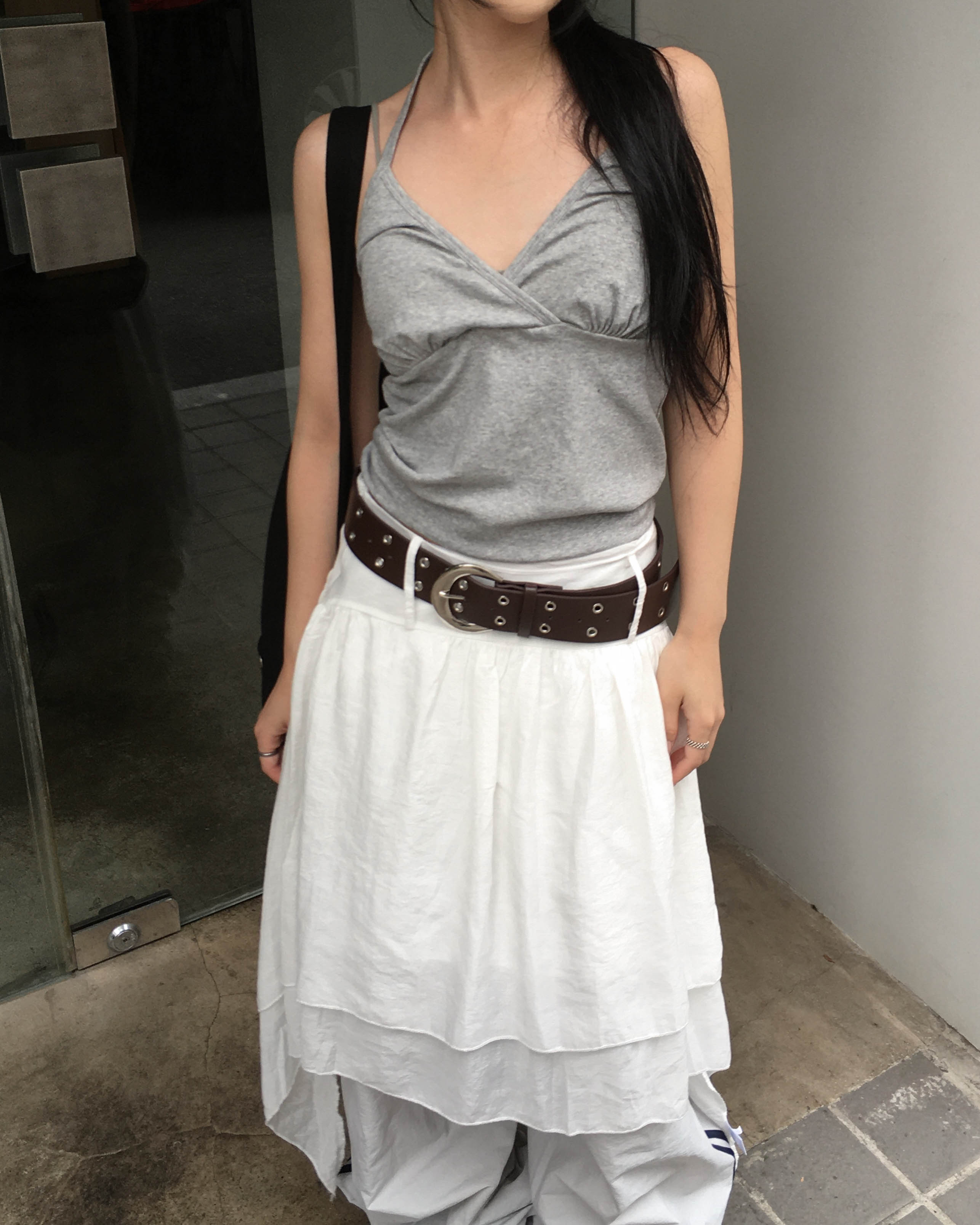 belt flare skirt | ファッション通販サイト NUGU