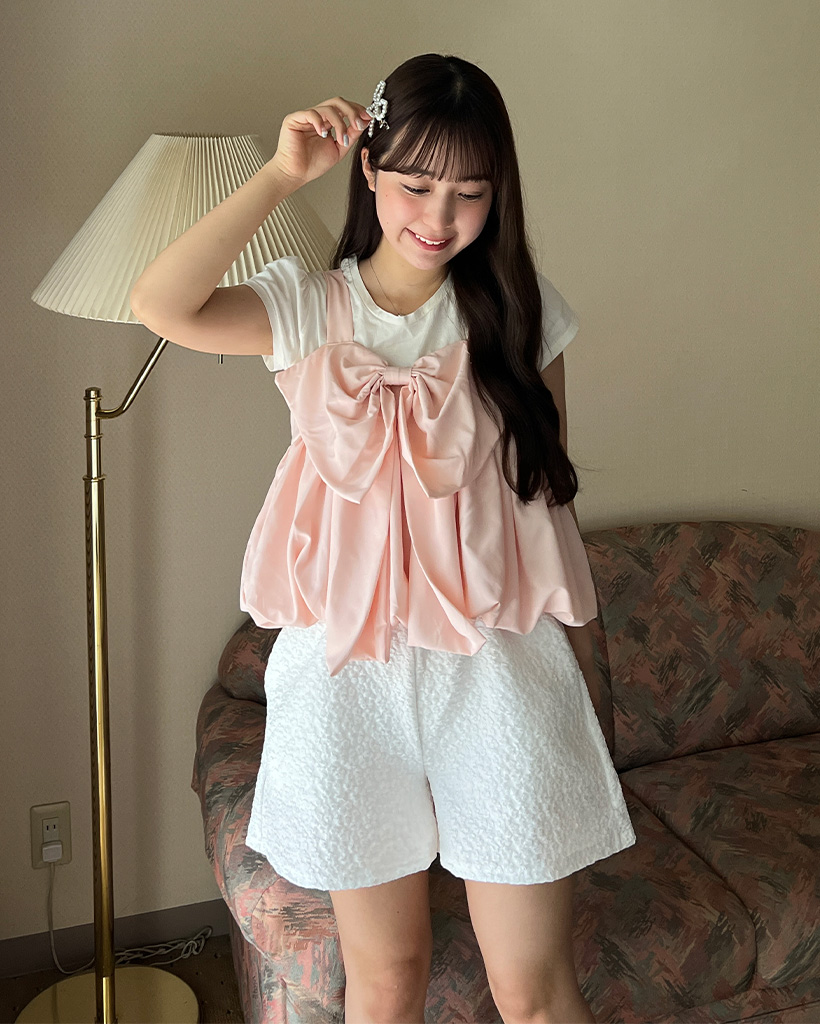 りぼん⋈AC♡ 2wayビッグリボンスリーブレス | ファッション通販サイト NUGU