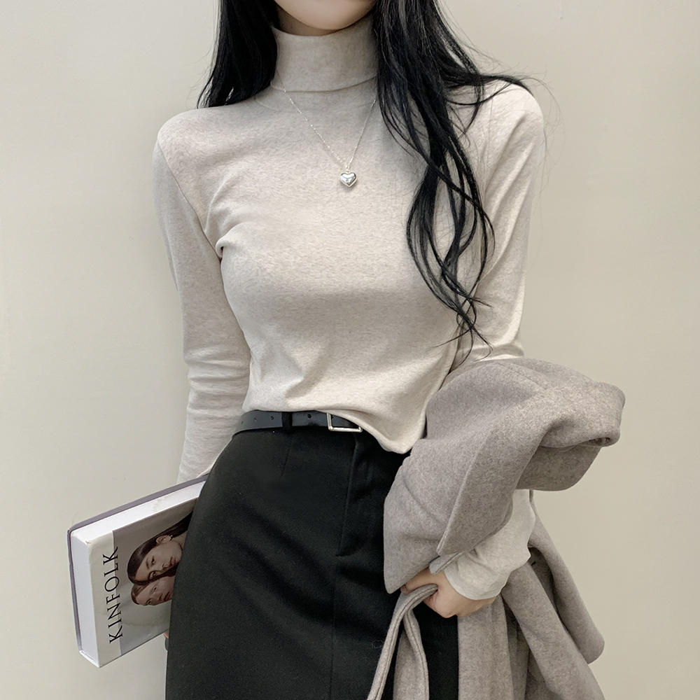 ２枚　おまとめ　6600円　　 ハイネック　長袖　TシャツＬ ニッセン Tシャツ 長袖 綿100% ポケット付 ハイネック メンズ M