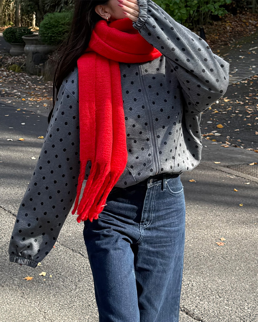 カラービッグマフラー