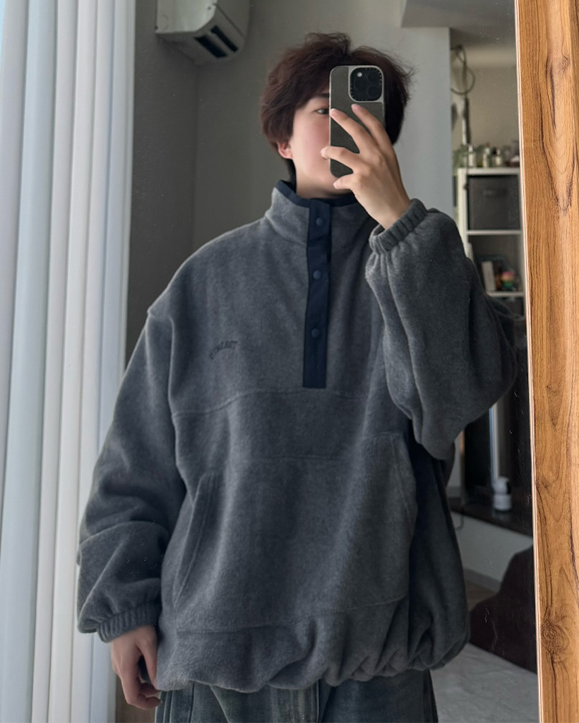 （ユニセックス）フリースアノラック