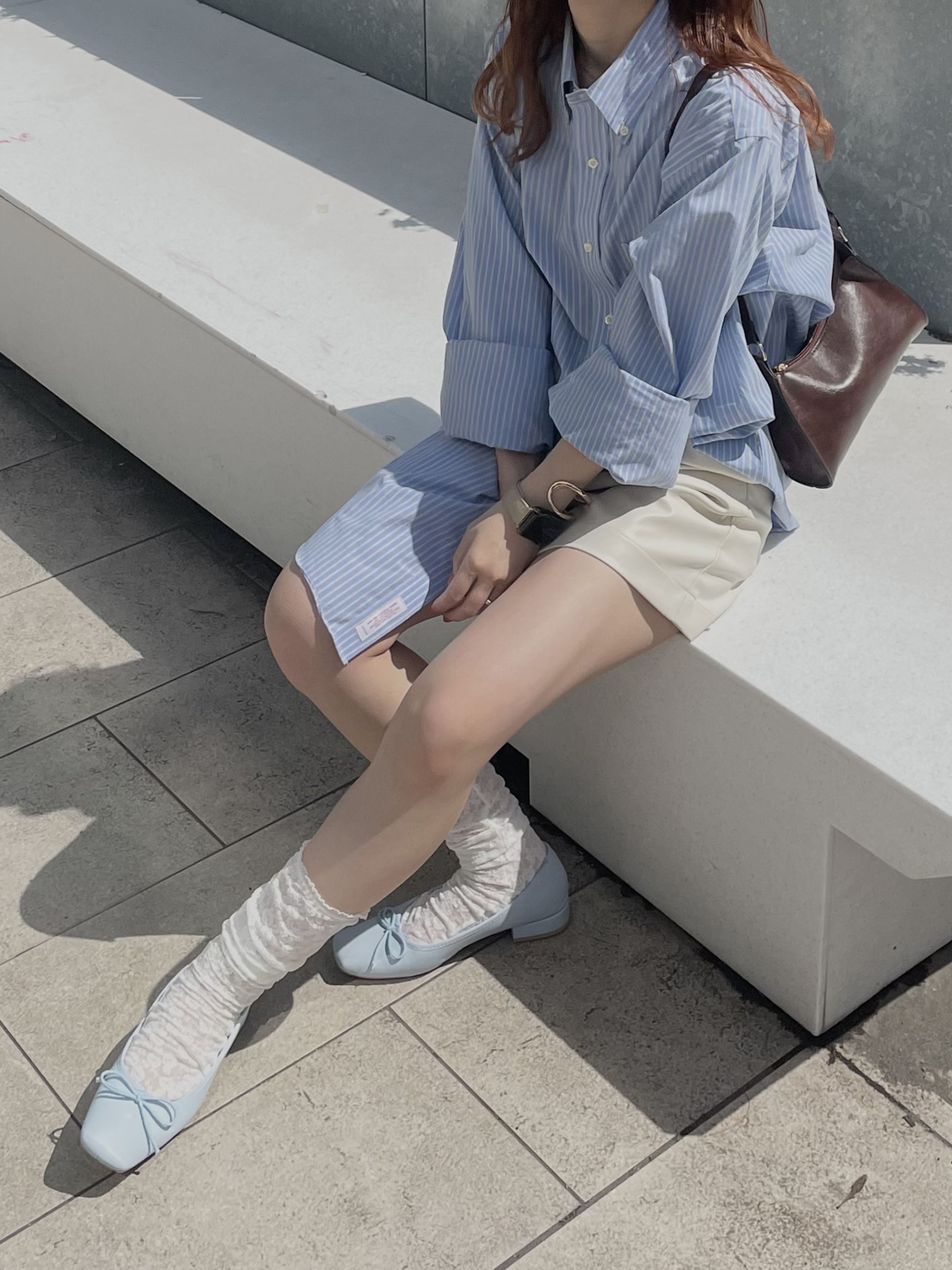 縫製レースハイカット