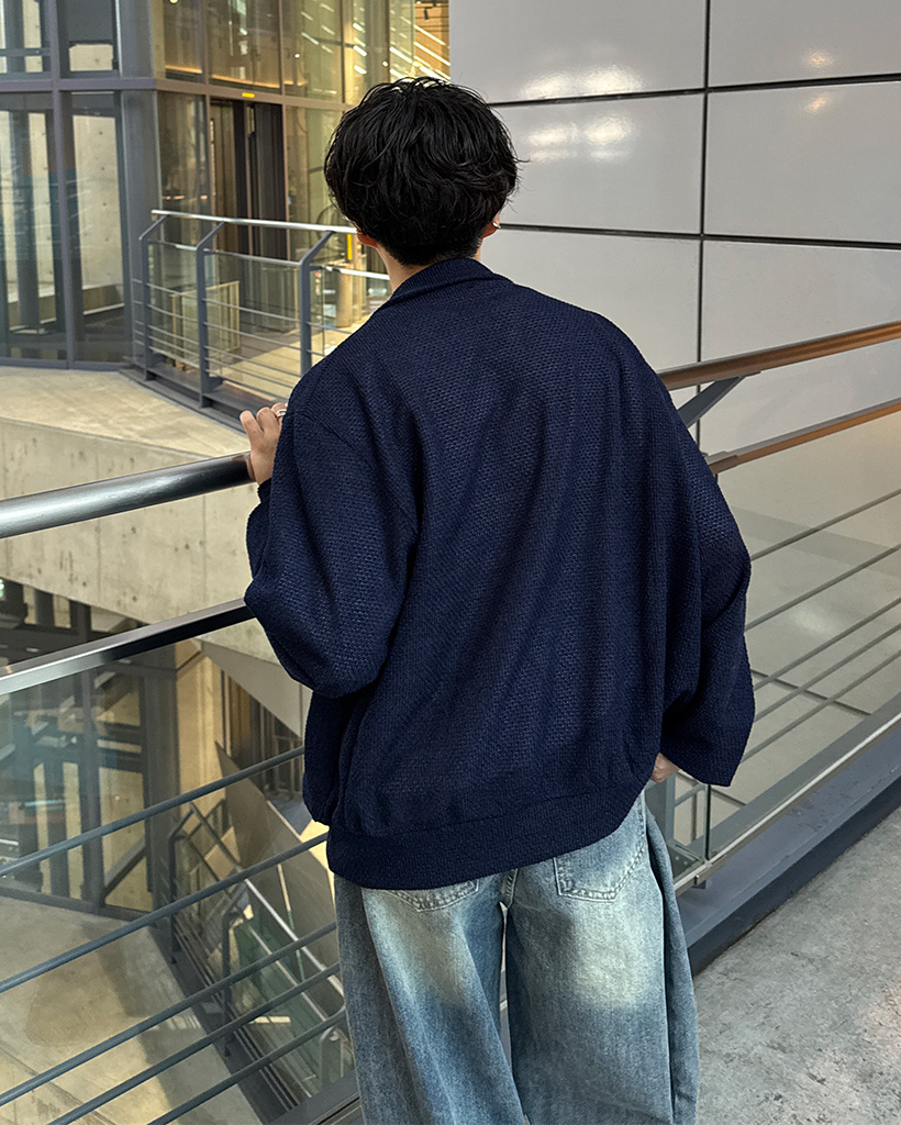 ユニセックス)夏ヴィンテージニットカーディガン | ファッション通販