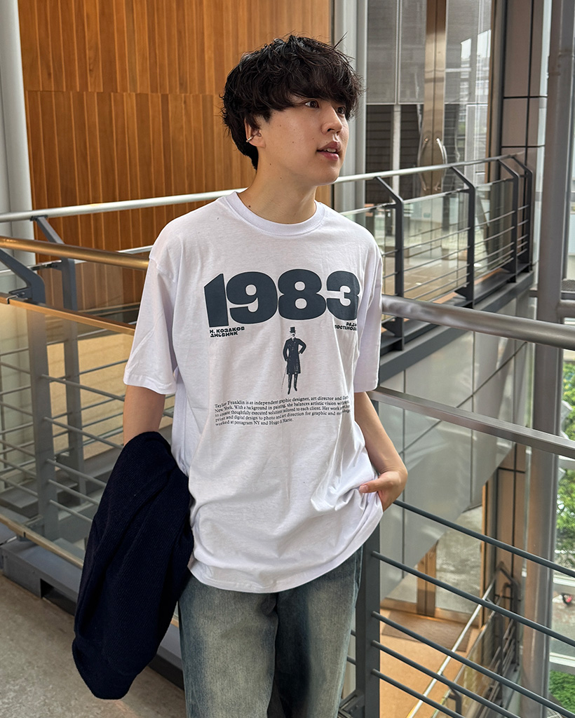 1983レタリングTシャツ | ファッション通販サイト NUGU