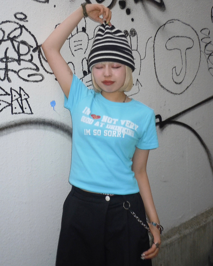 IMレタリングクロップド半袖Tシャツ | ファッション通販サイト NUGU