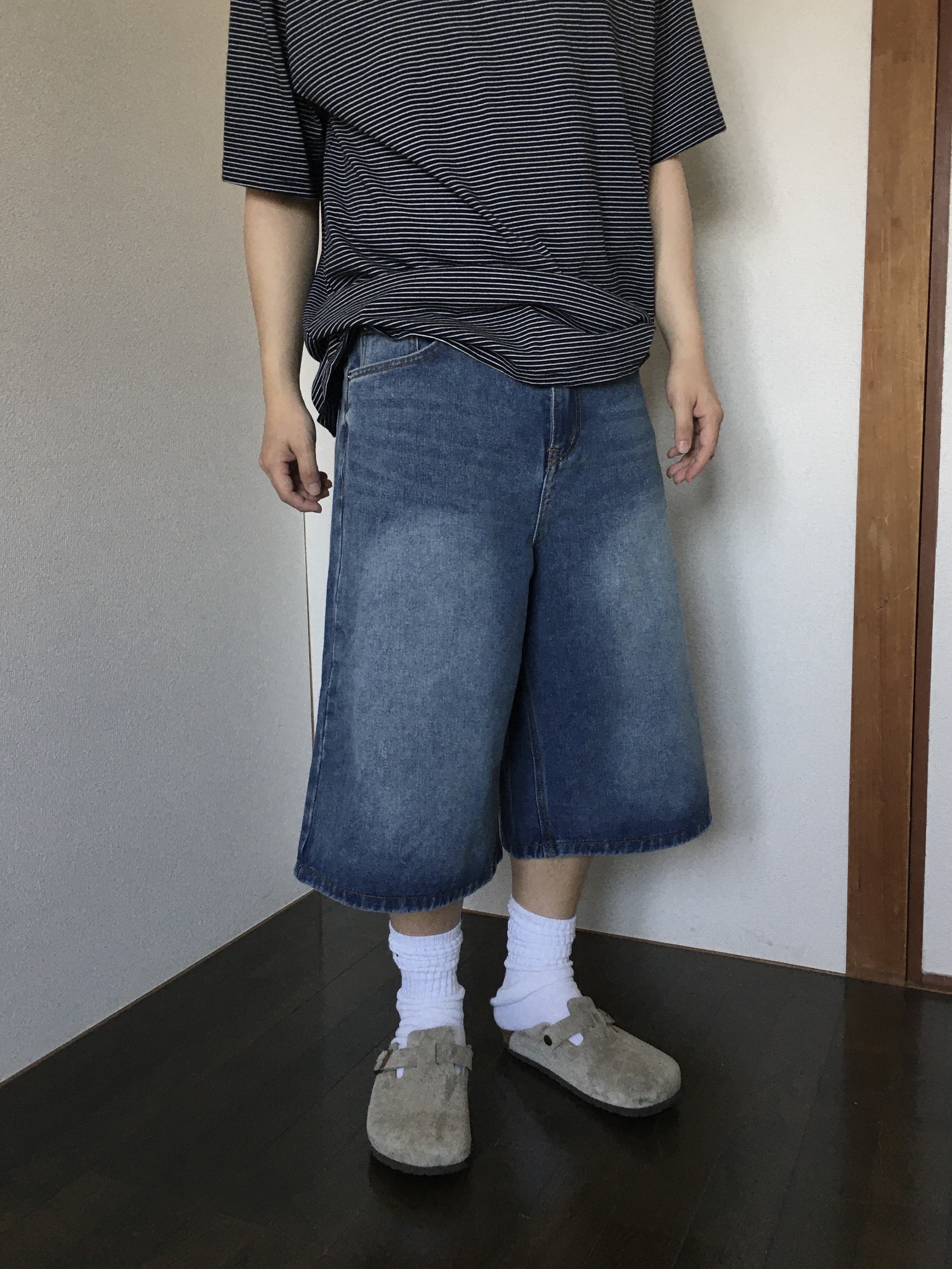 デニム ハーフパンツ ウォッシュ 全2色 r-1555 5Size]デイリーデニムハーフパンツ | ファッション通販サイト NUGU