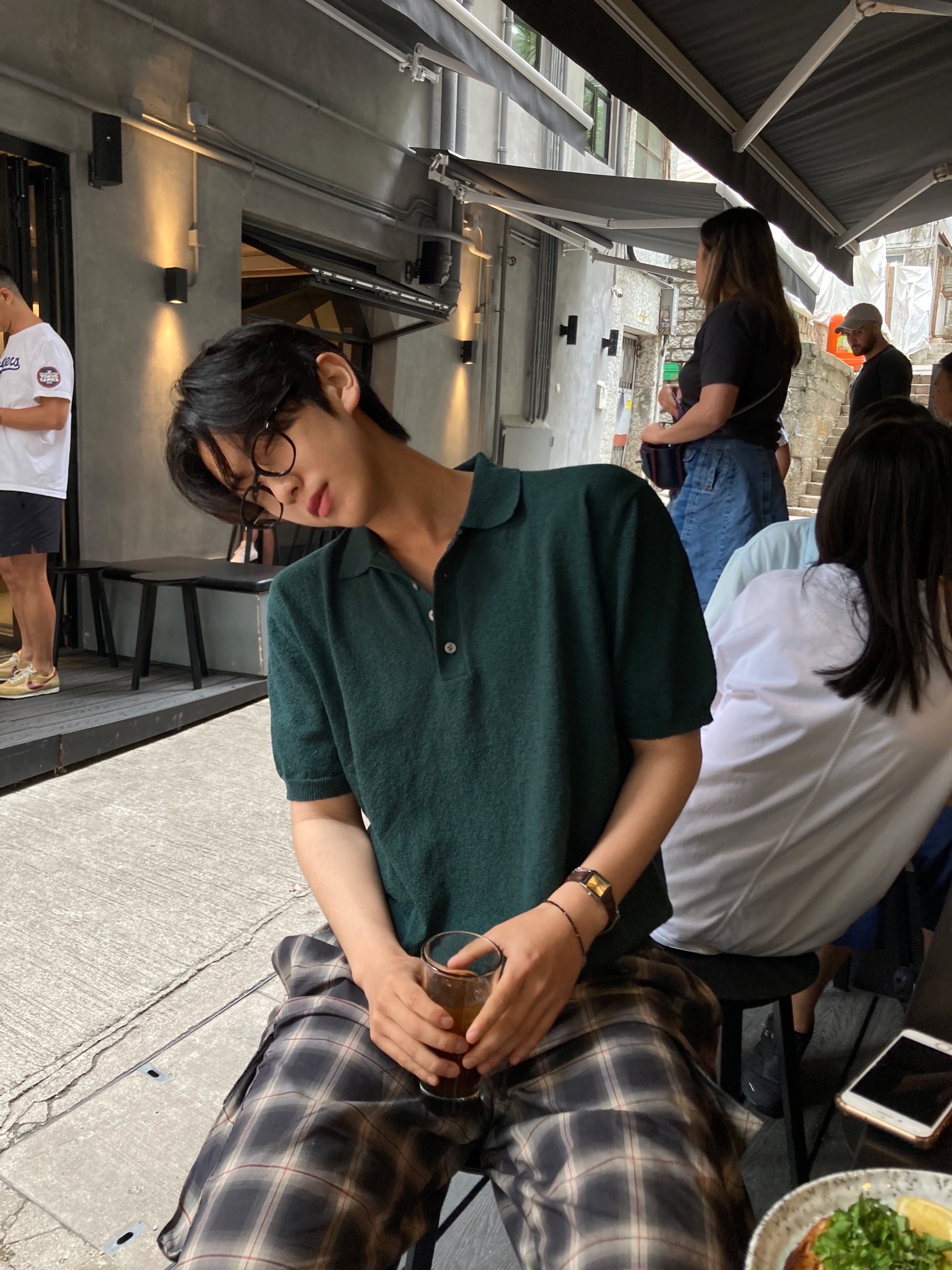 Boucle collar summer knit (6color)