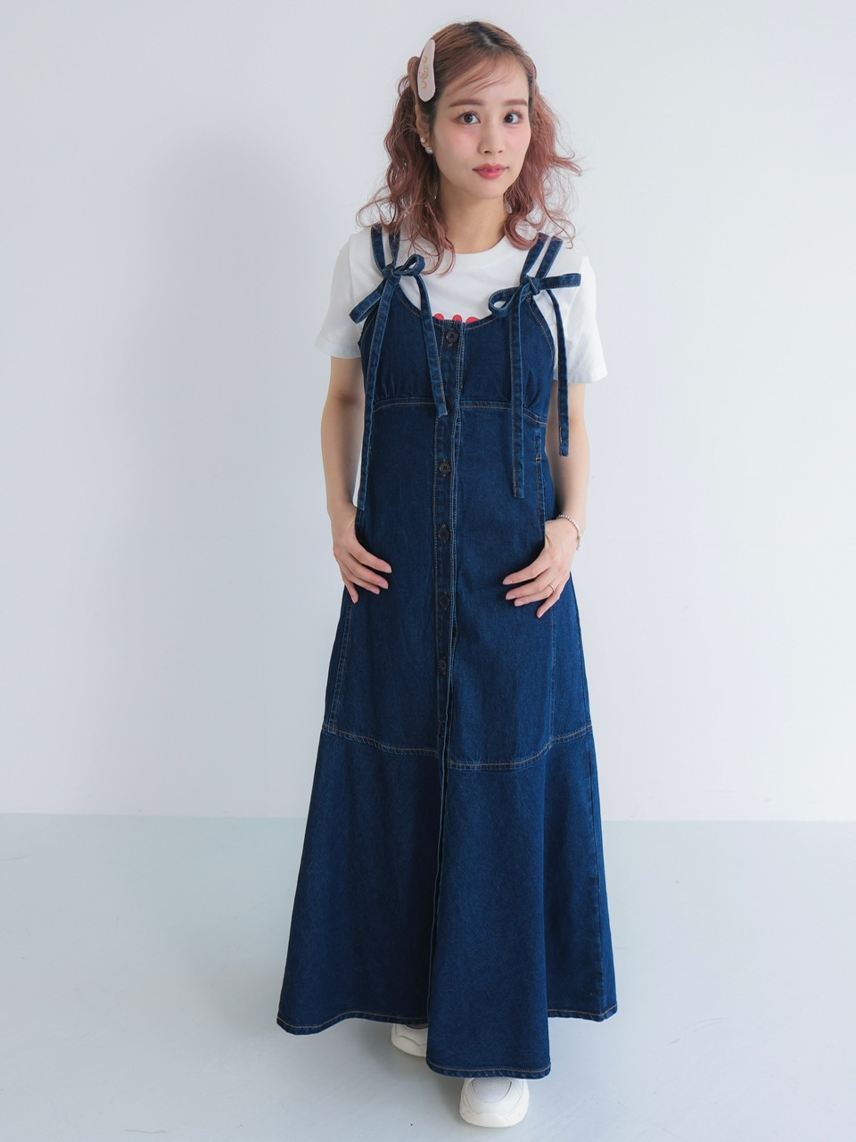 ★minagram★ レディア デニムノースリーブワンピース 1423611_21102731_k3.jpg