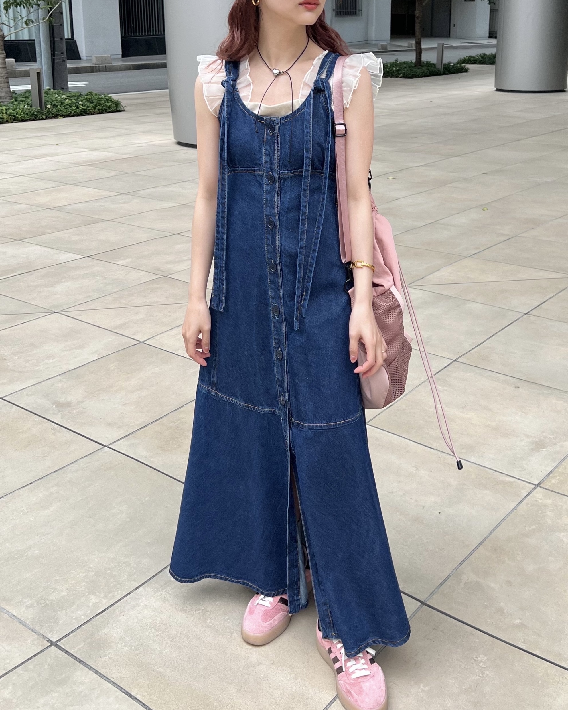 ワンピース デニム生地 紺 ネイビー タイトスカート XS/2XL ワンピース デニム生地 紺 ネイビー タイトスカート XS/2XL
