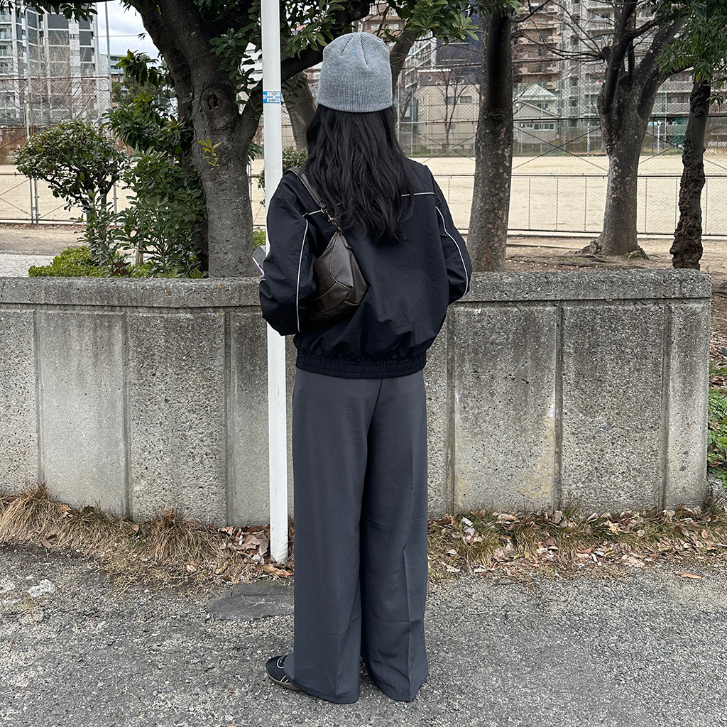 ナイロンクロップ2wayブルゾン | ファッション通販サイト NUGU