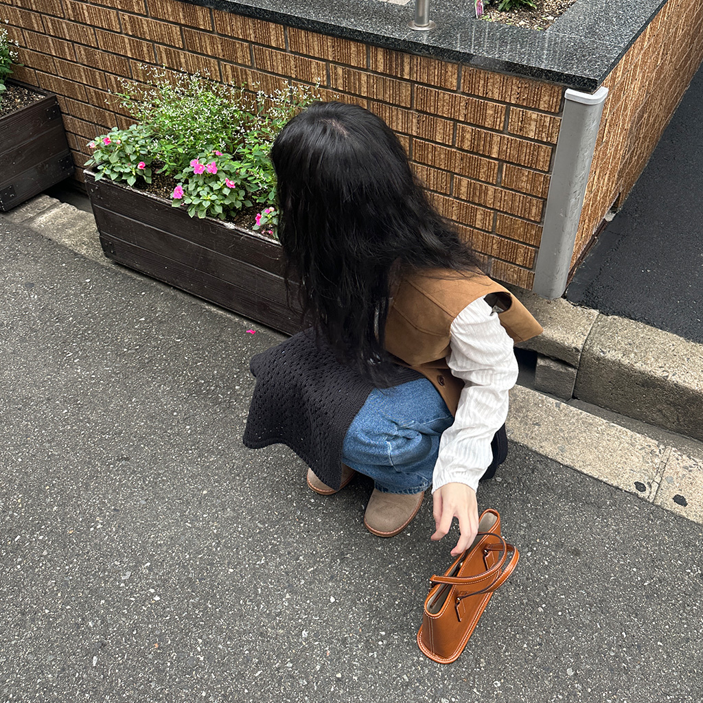 スエードボタンベスト | ファッション通販サイト NUGU