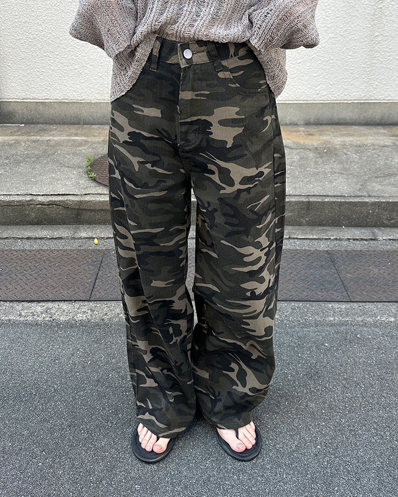 ミリタリーワイドパンツ | ファッション通販サイト NUGU