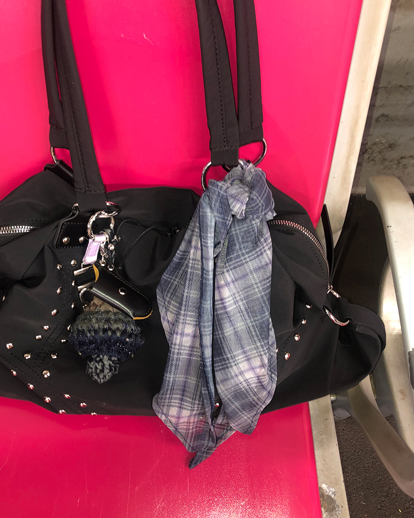 チェックシフォンバブーシュカ | ファッション通販サイト NUGU