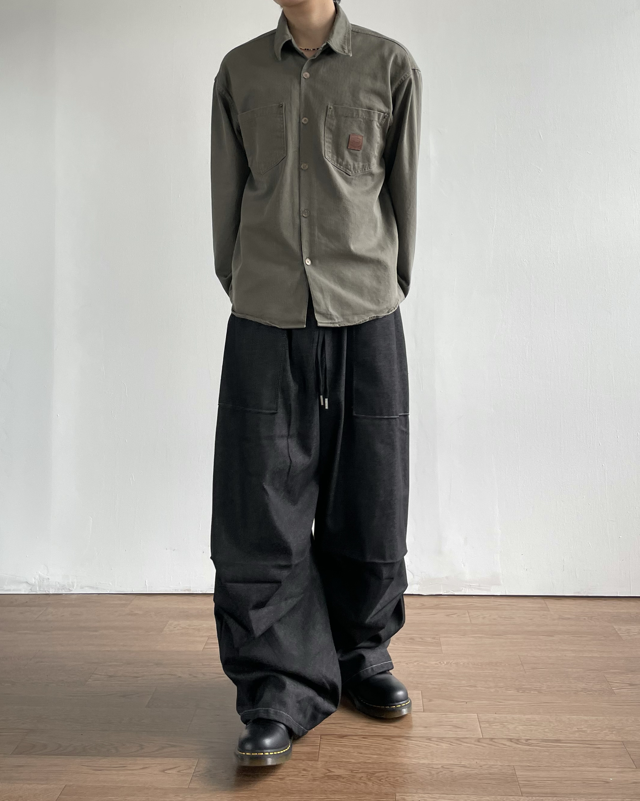 ちゃむ パラシュートデニムパンツ | ファッション通販サイト NUGU