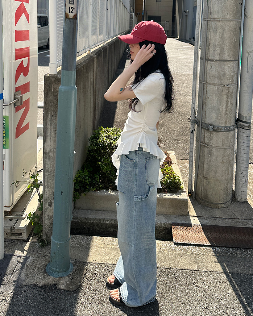 Wポイントボールキャップ | ファッション通販サイト NUGU