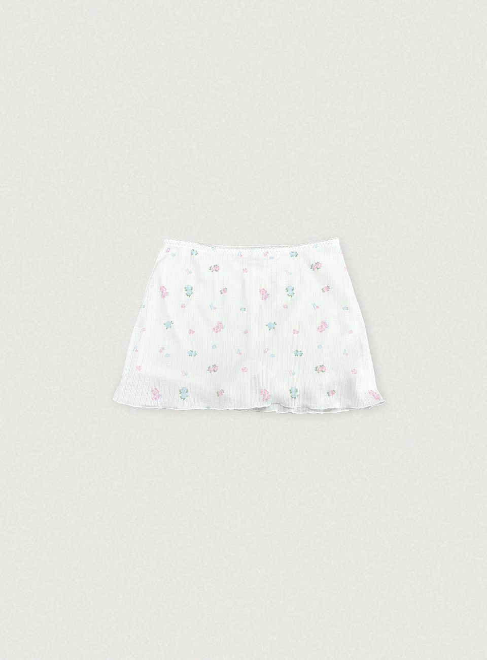 [nugu限定商品] Iris Flower Skirt