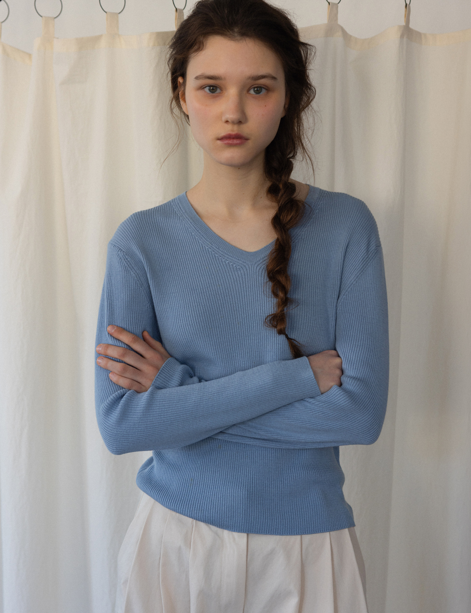 Jazz Silk Knit (Monet Blue)