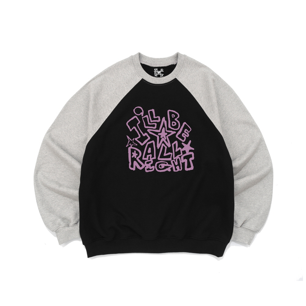 ALL RIGHT RAGLAN MTM (BLACK) | ファッション通販サイト NUGU