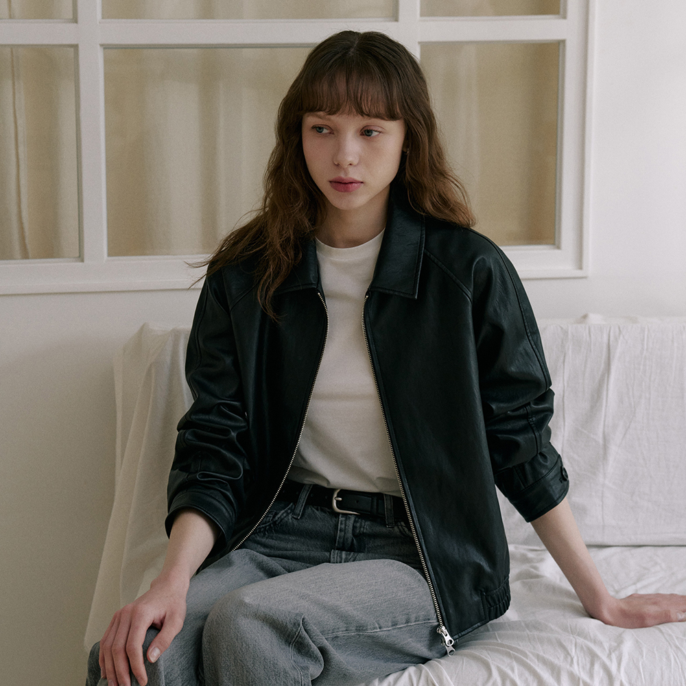 ジャケット・アウター DOT FRILL HOODED WINDBREAKER JUMPER 오헤시오(OHESHIO) dot frill hooded windbreaker jumper (black