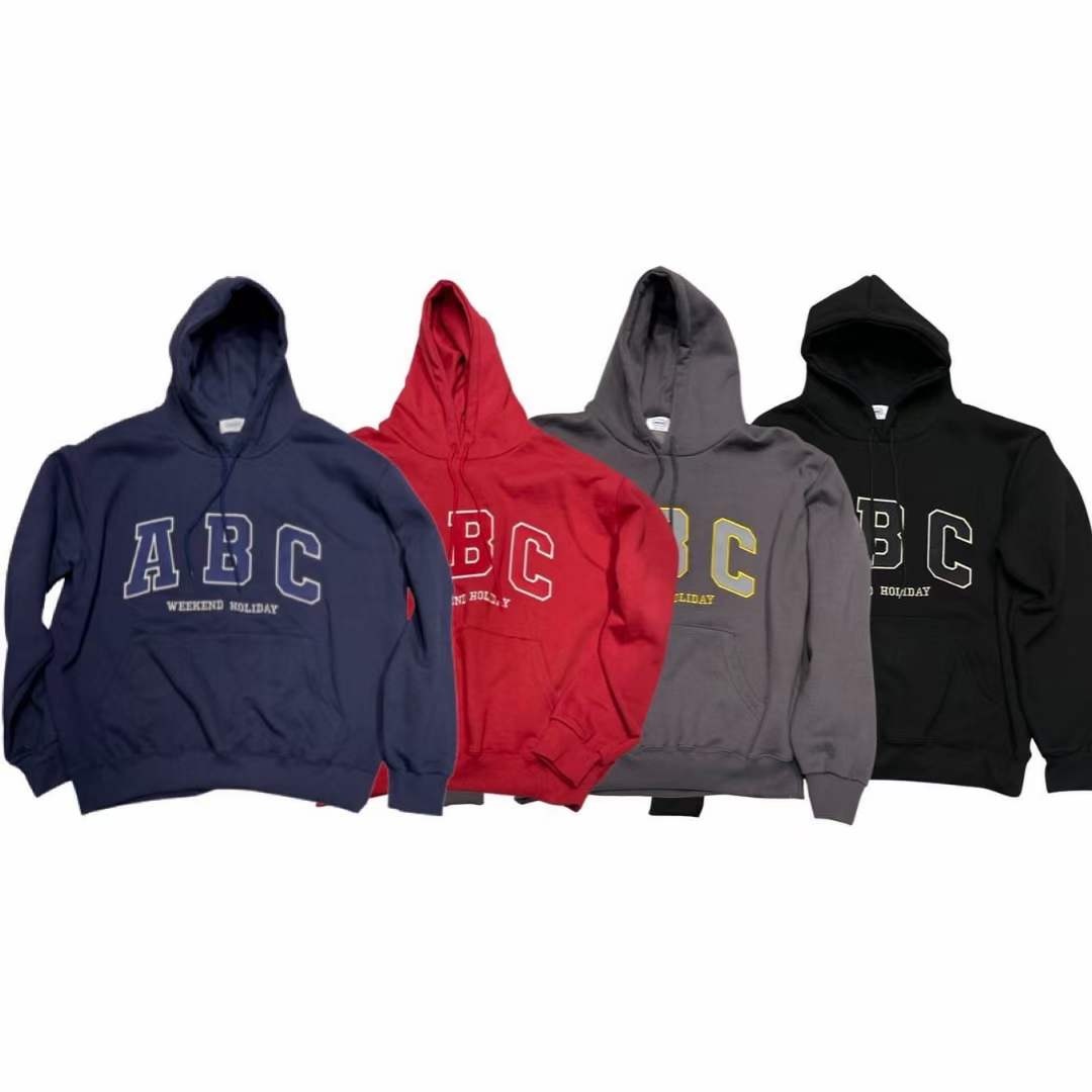 ★送料・関税込★IAB Studio★Hoodie Oatmeal Burgundy★正規品 裏地起毛] ABC hoodie (4color) | ファッション通販サイト NUGU