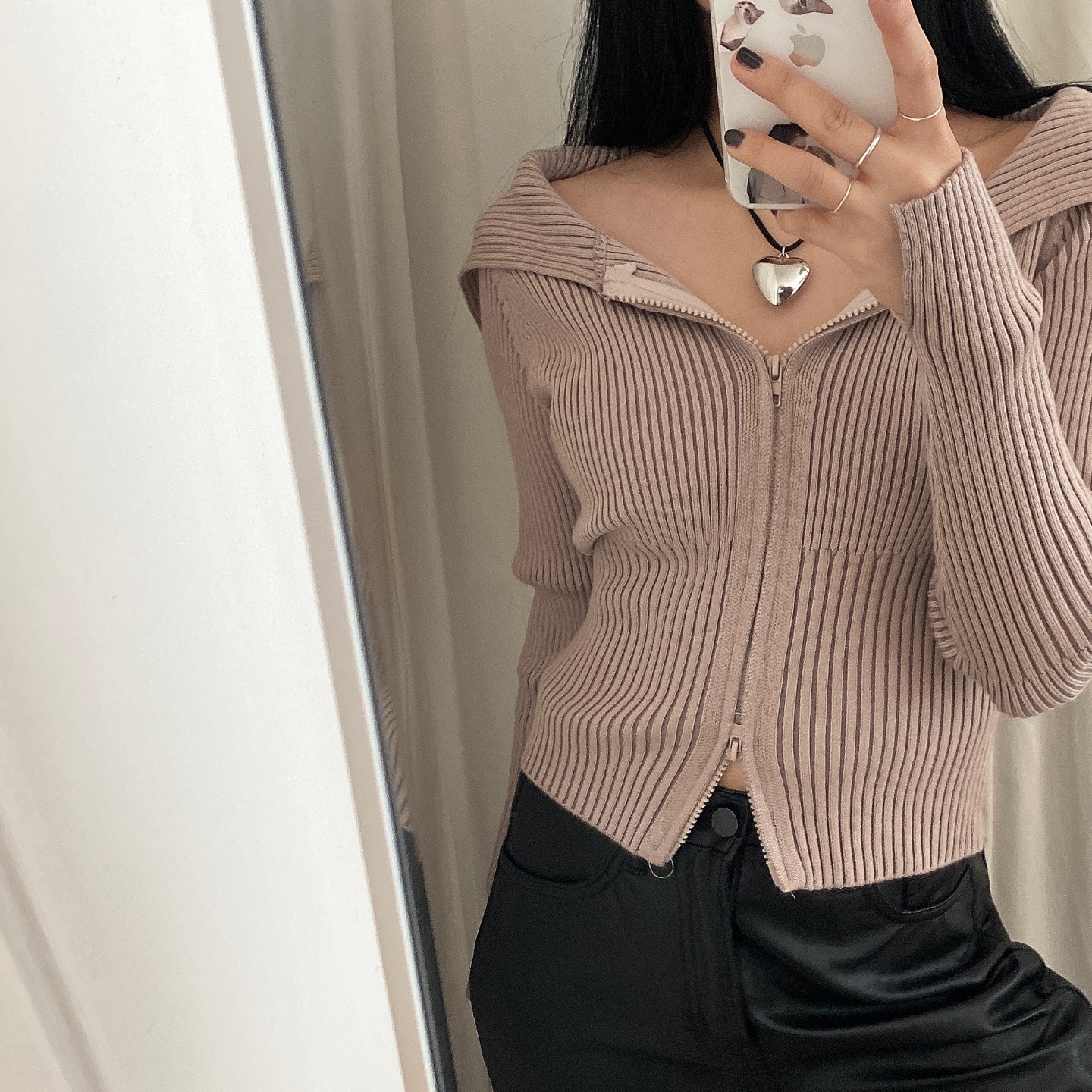 2WAYリブオフショルニット | ファッション通販サイト NUGU