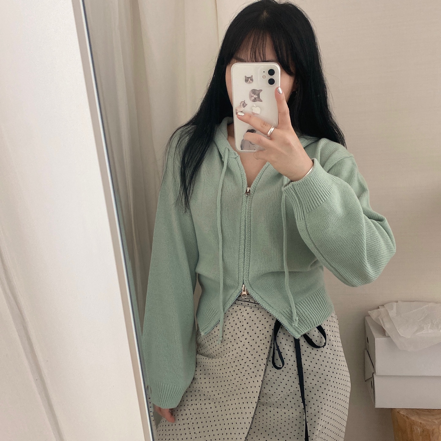 23年・美品✨フォクシー シルク100% Lena ニットパーカー ピンク 23年・美品✨フォクシー シルク100% Lena ニットパーカー ピンク