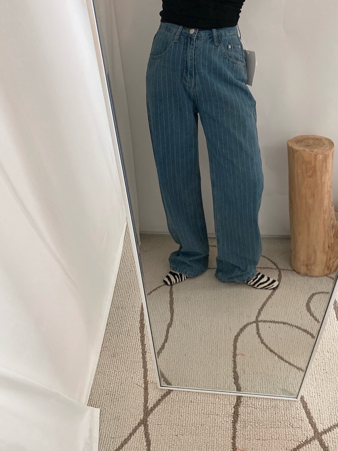 hanpen様　オーダー受付 ストライプデニムパンツ | ファッション通販サイト NUGU