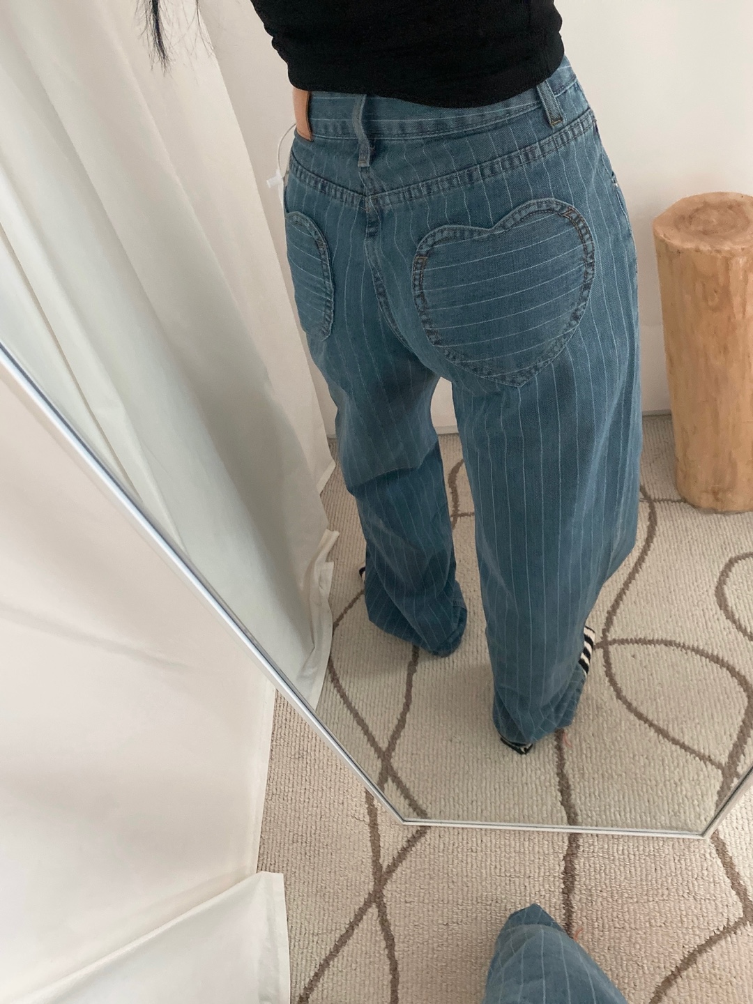 ストライプデニムパンツ | ファッション通販サイト NUGU