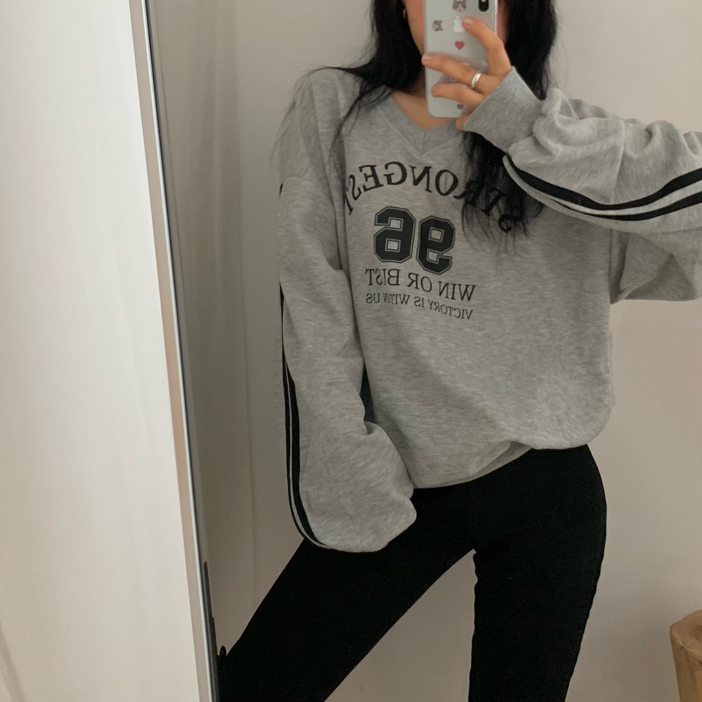 Vネックツーライントラック96スウェットシャツ | ファッション