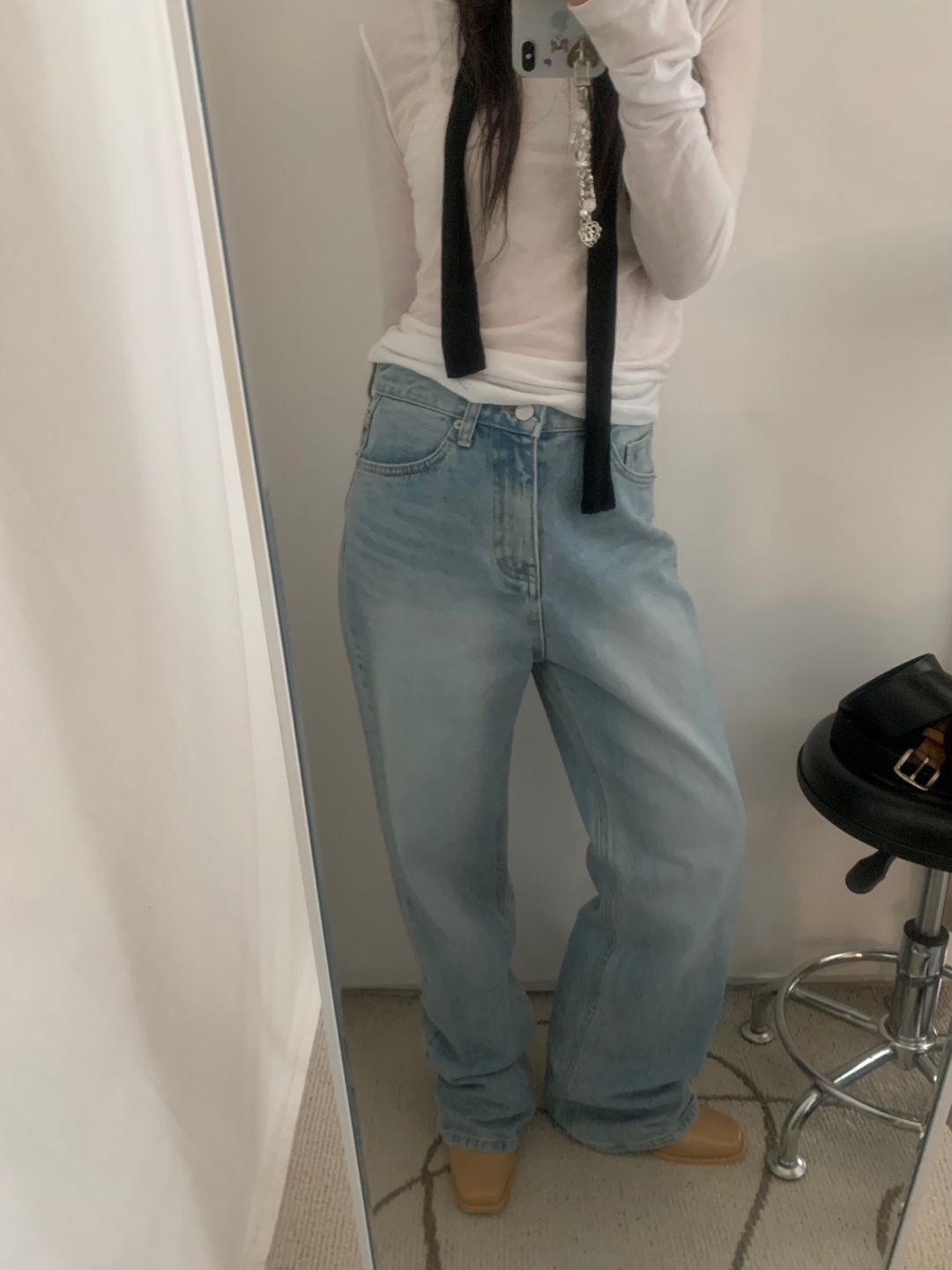 ライトデニムロングパンツ | ファッション通販サイト NUGU