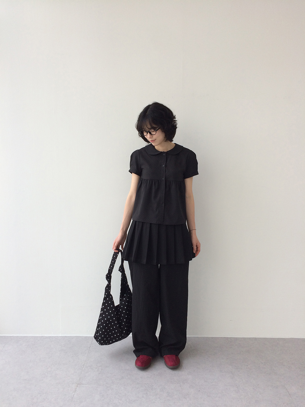 水玉ブラウス | ファッション通販サイト NUGU