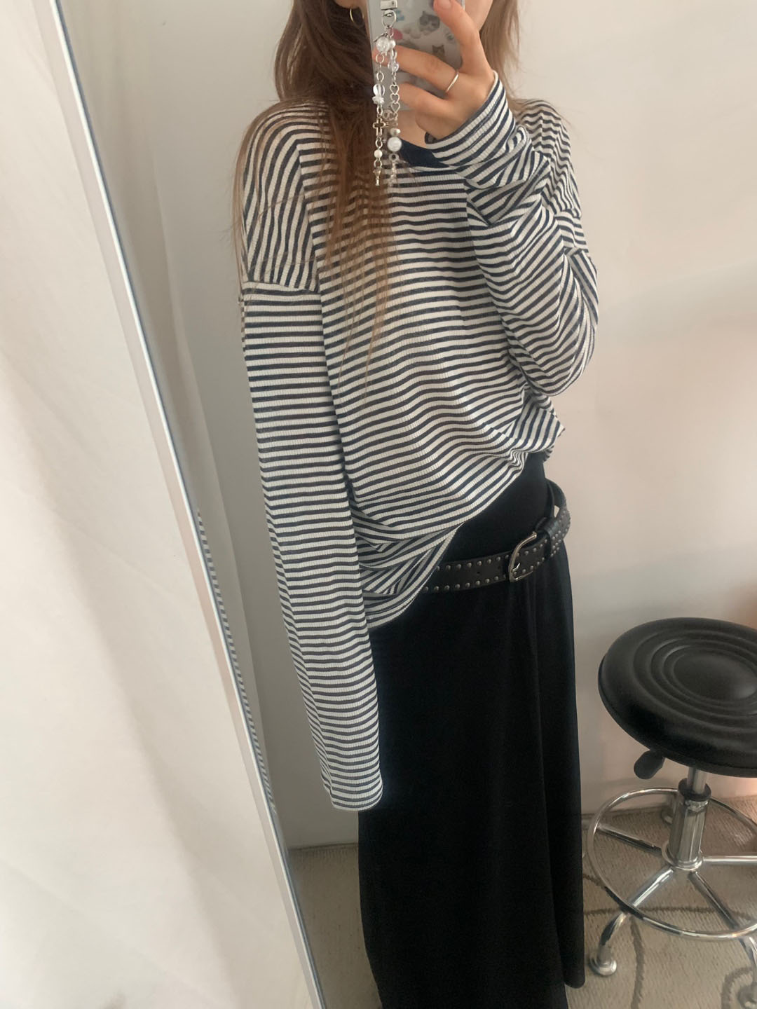 ストライプルーズ長袖Tシャツ | ファッション通販サイト NUGU