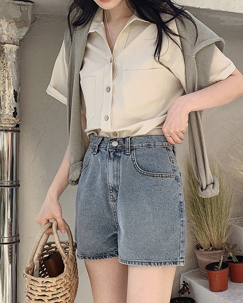 トムページ デニムショートパンツ L メンズセレクト トムとジェリー デニム ハーフパンツ 刺繍