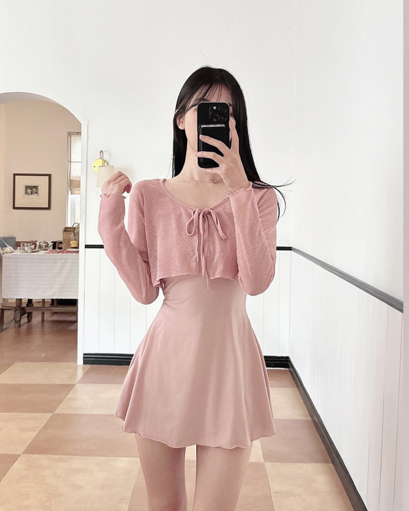 2ピース]チュニック＋カーディガンSET | ファッション通販サイト