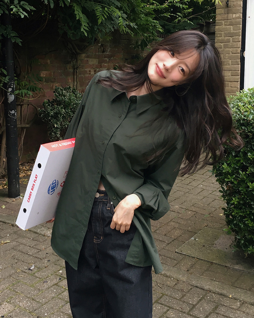 SLOWMADE. プレミアムステッチベーシックシャツ | ファッション通販