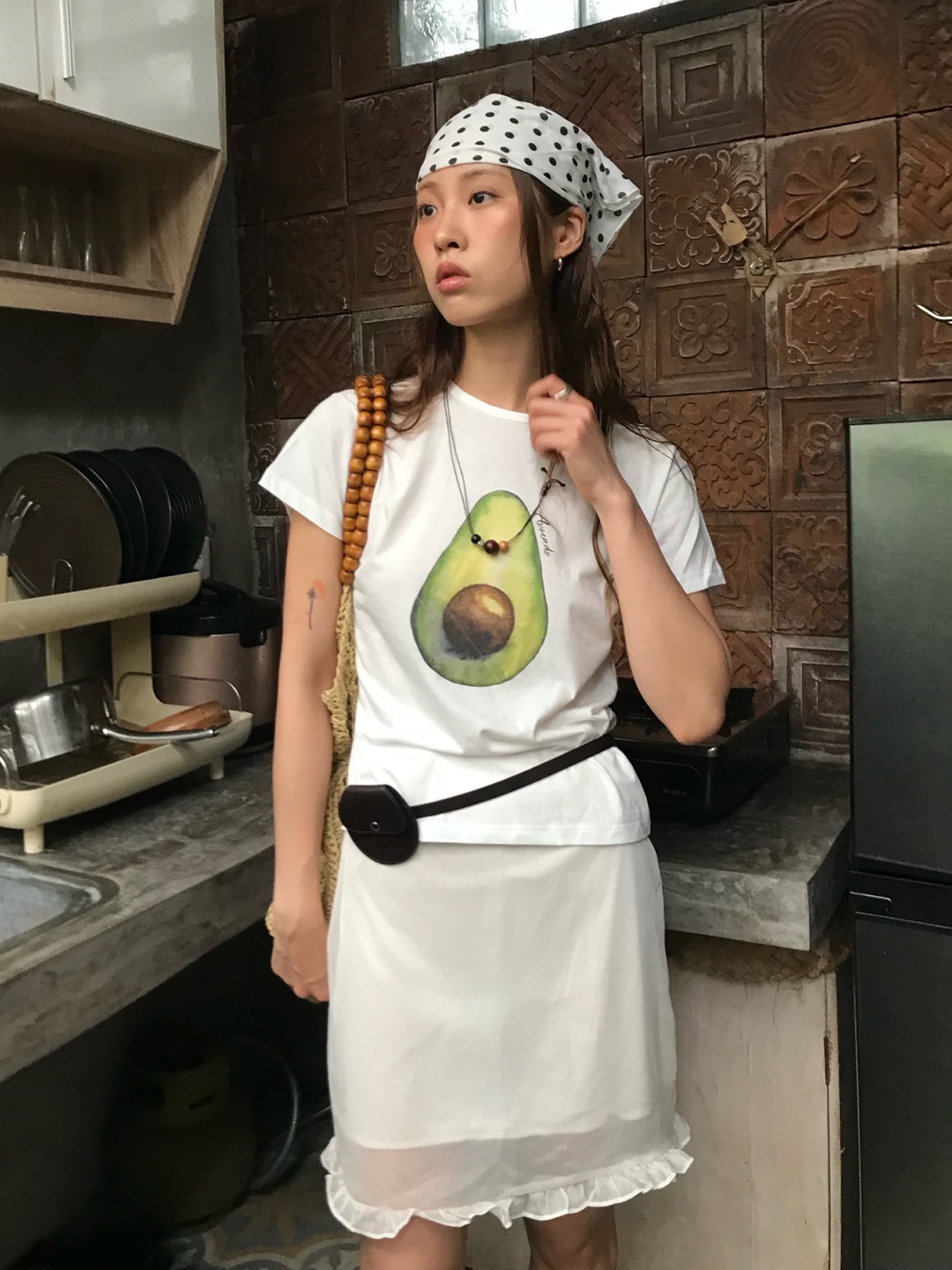 ドット スカーフ