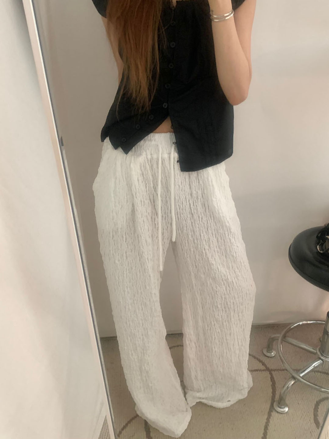 サマーワイドパンツ