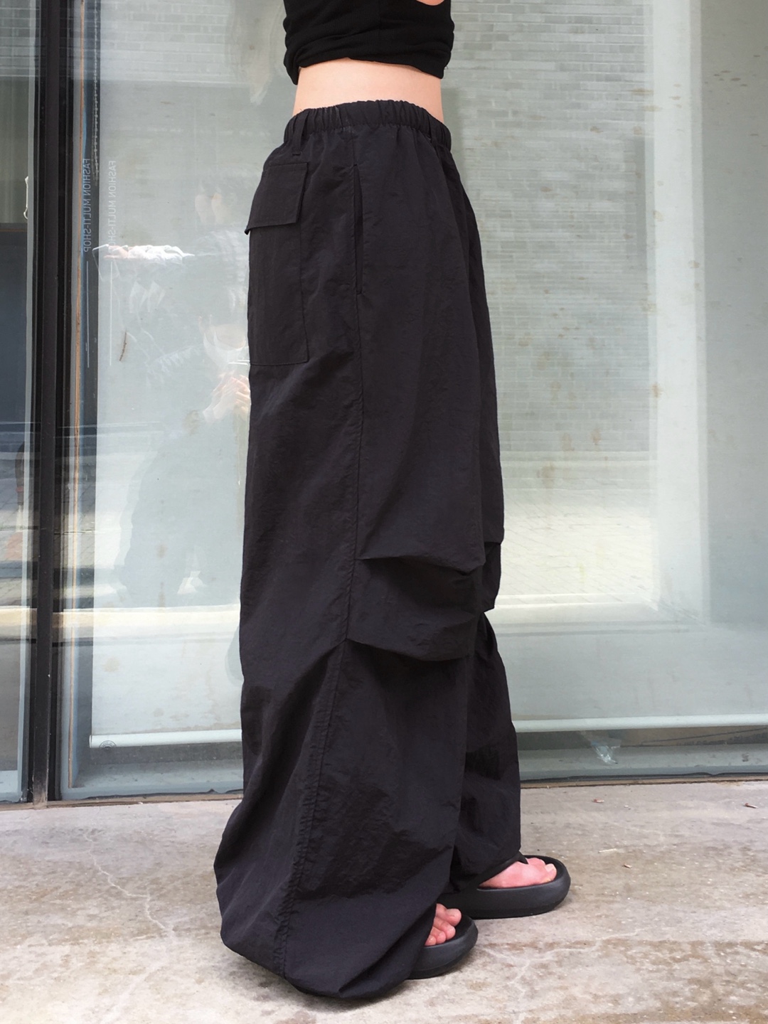 TURNTIDE*日本未入荷 韓国風デザイン Wide Leg スーツパンツ TURNTIDE*日本未入荷 韓国風シンプルDesign Wide Leg Suit Pants