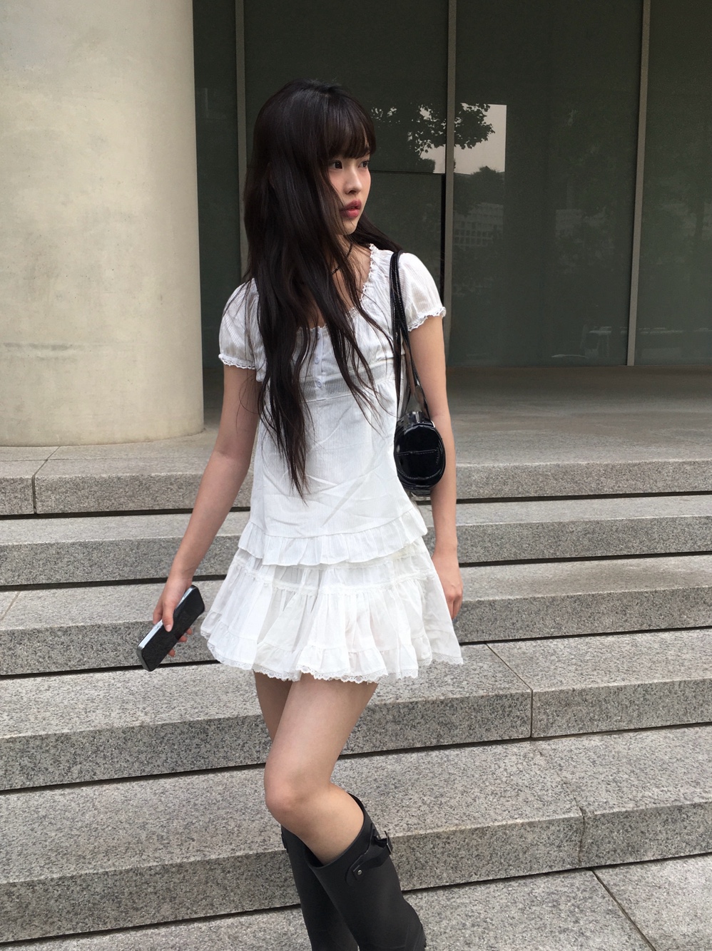 ウエストゴムレースフリルミニスカート | ファッション通販