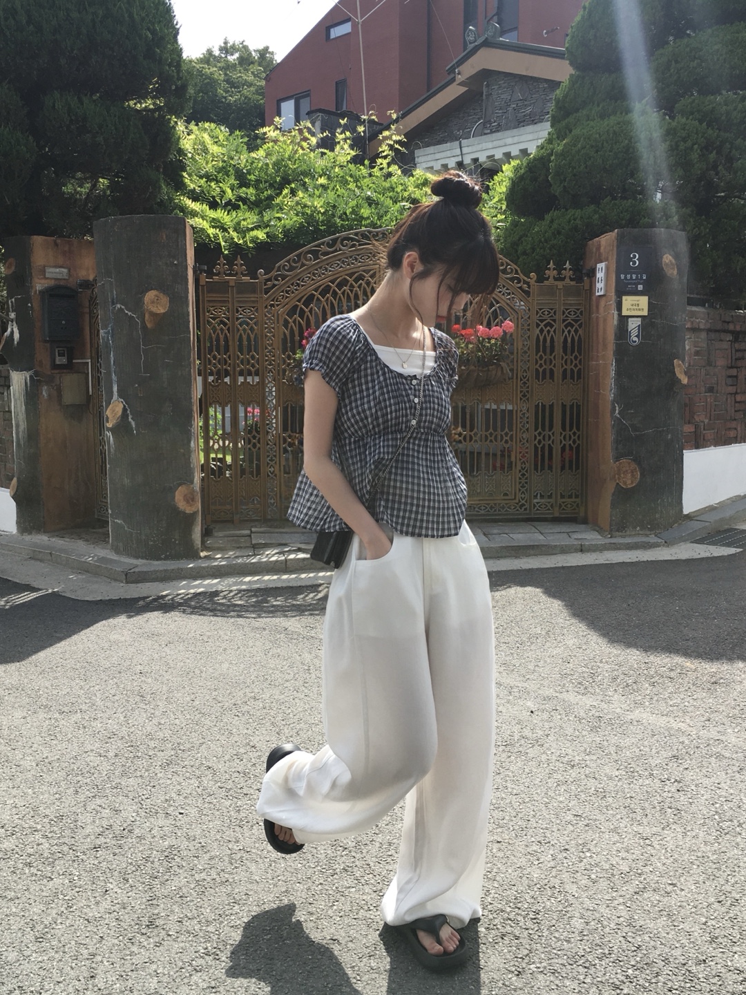 soduk リブパンツ soduk リブパンツ
