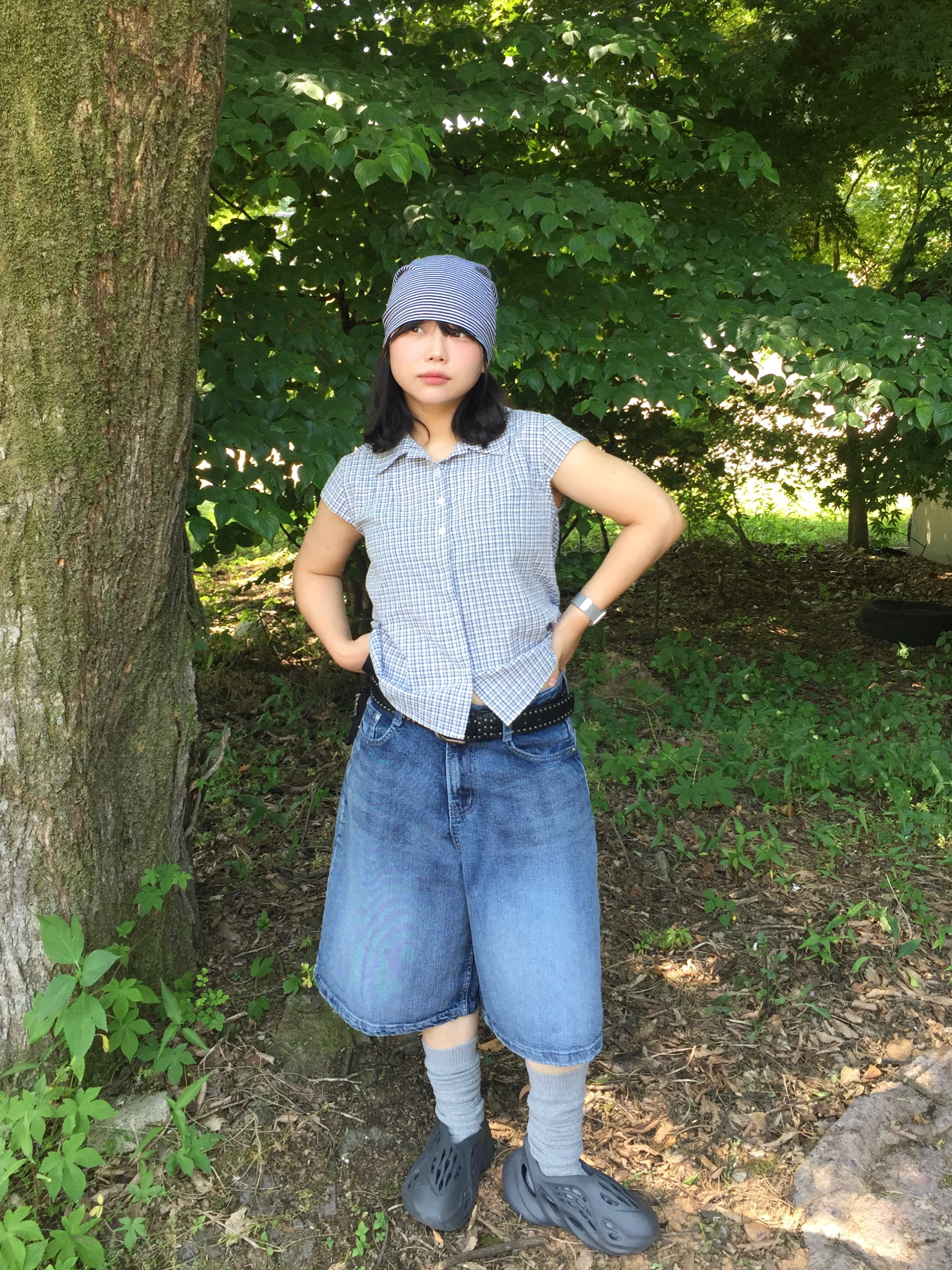 デニムダンガリー　デニムハーフパンツ　02 22520618_01_14BL.jpg?v=