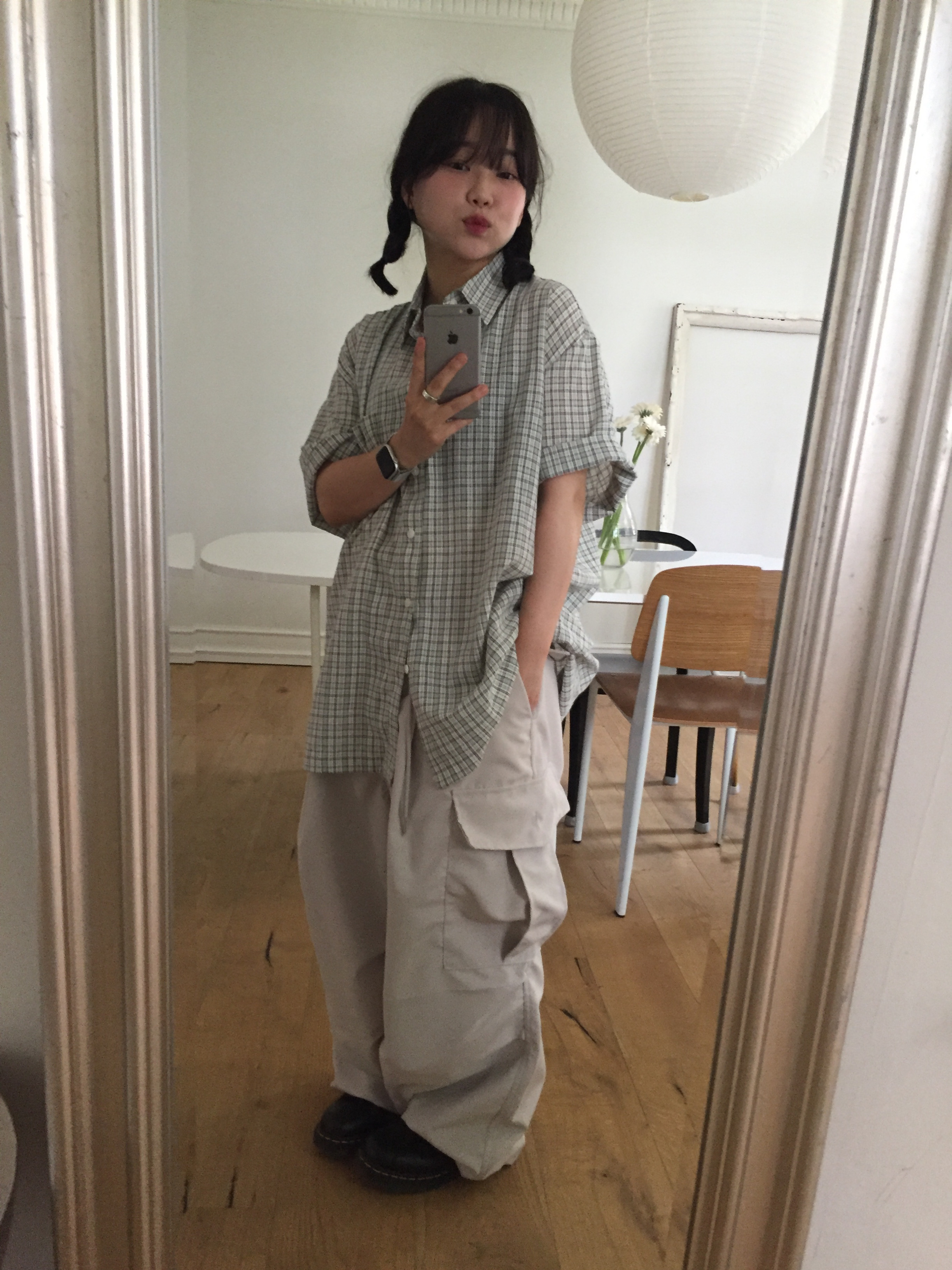 ユニセックスピグメントカーゴパンツ nugu hoop hoop | ファッション通販サイト NUGU
