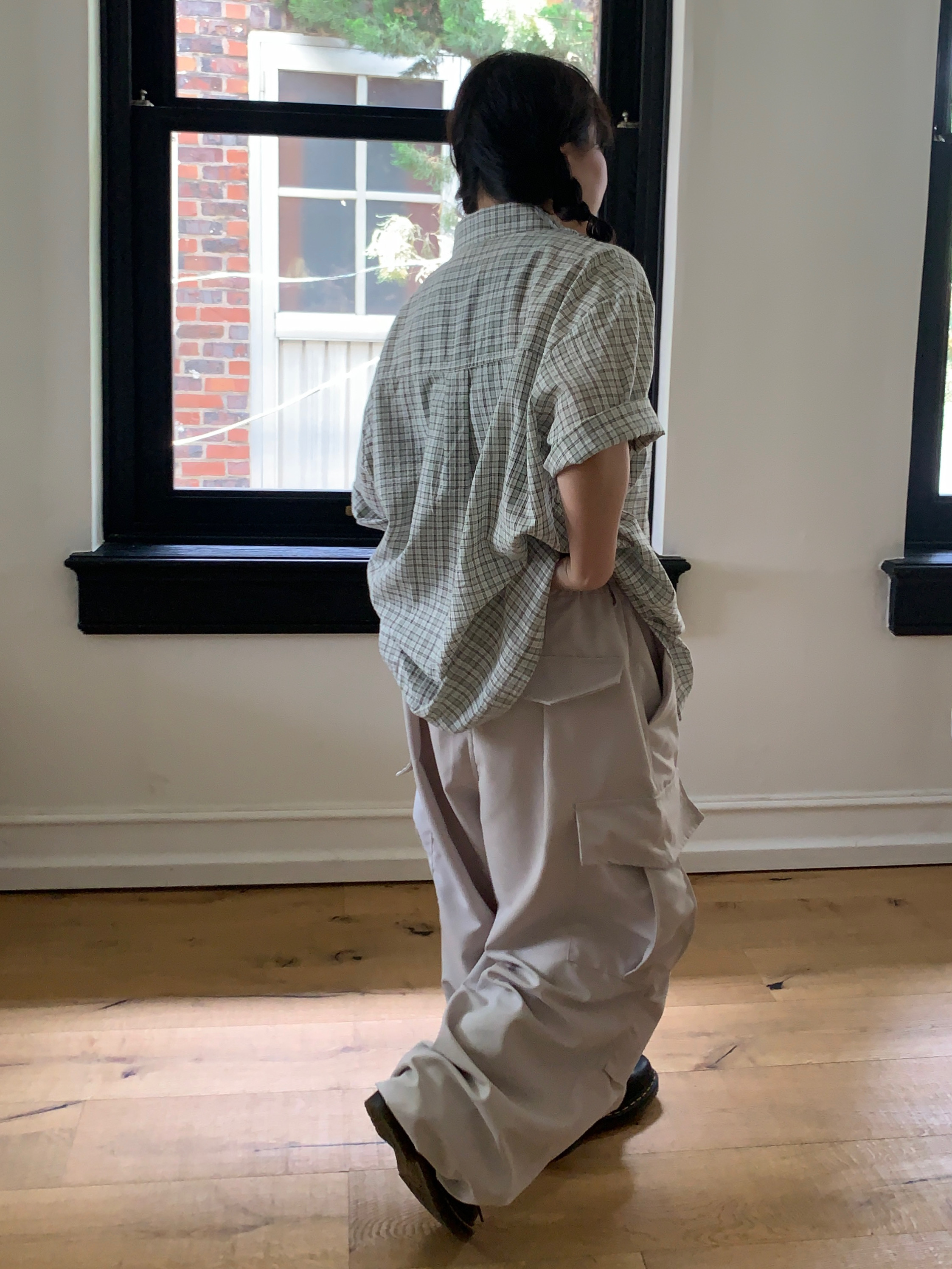 ユニセックスピグメントカーゴパンツ nugu hoop ユニセックス) ピグメントカーゴパンツ | ファッション通販