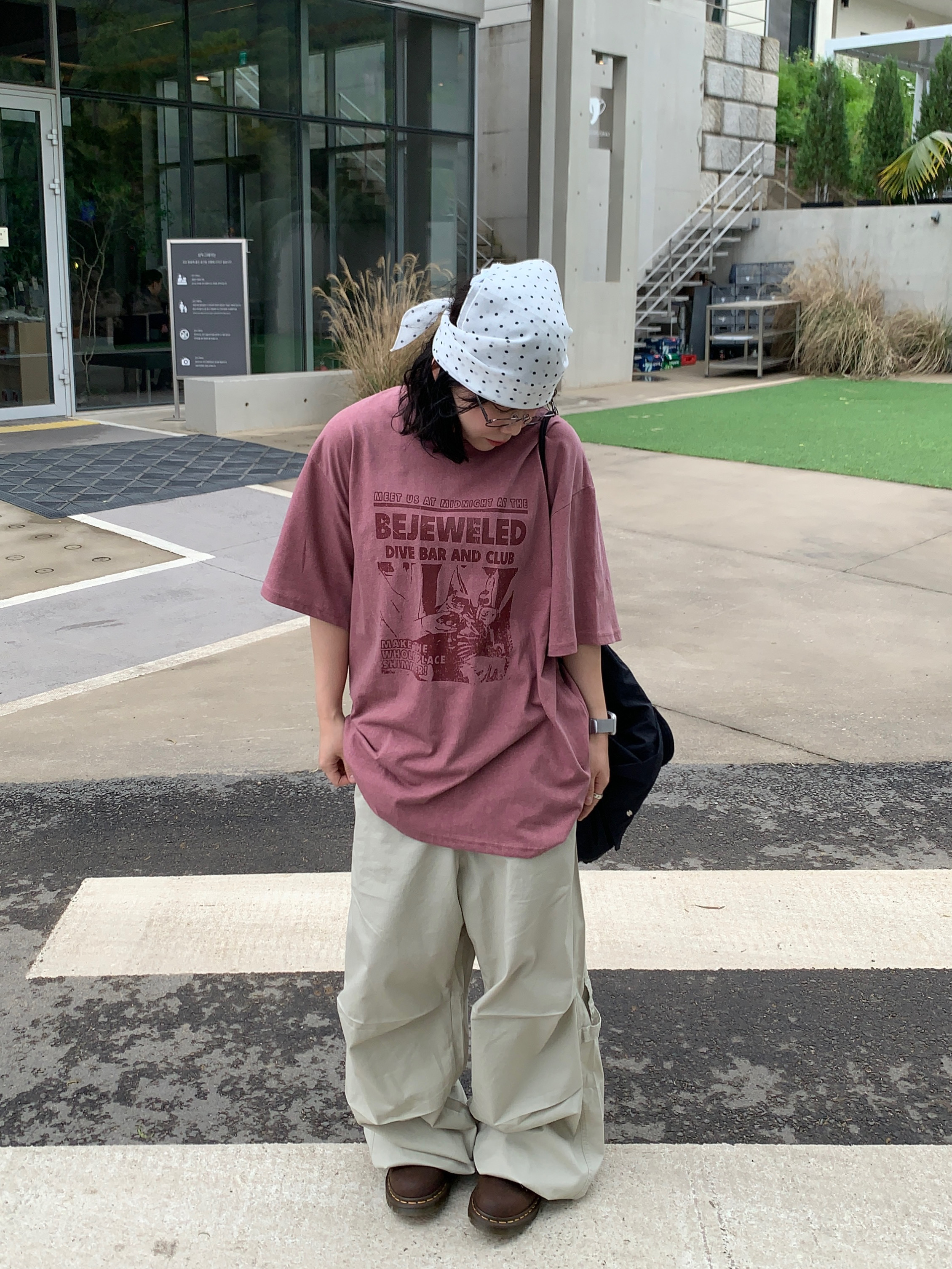 tieuhongdau プリント半袖Tシャツ | ファッション通販サイト NUGU