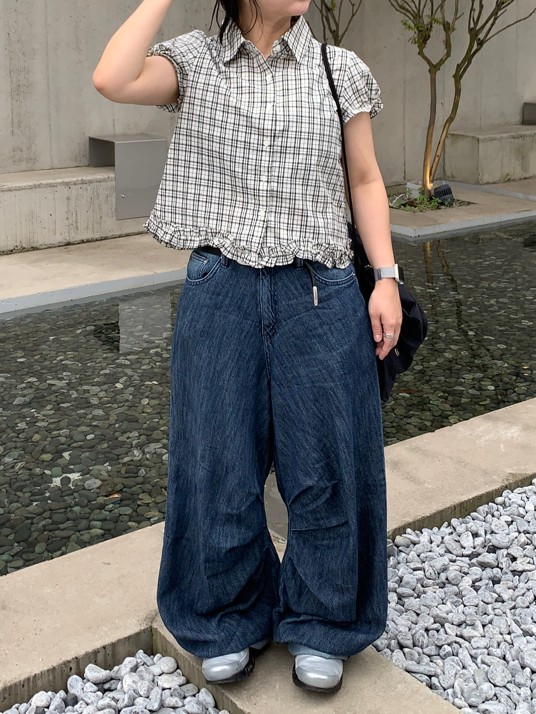 USA古着 element デニムパンツ ワイド baggy スケーター Y2K USA古着 element デニムパンツ ワイド baggy スケーター Y2K